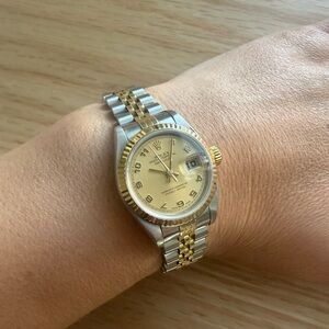 Gold and Silver Women's Watch